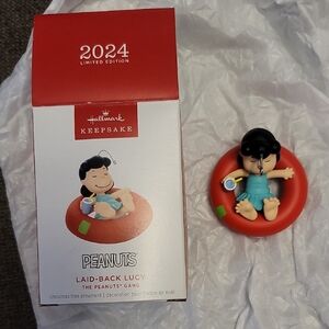 Hallmark Keepsake Peanuts Laid-Back Lucy Ornament 2024